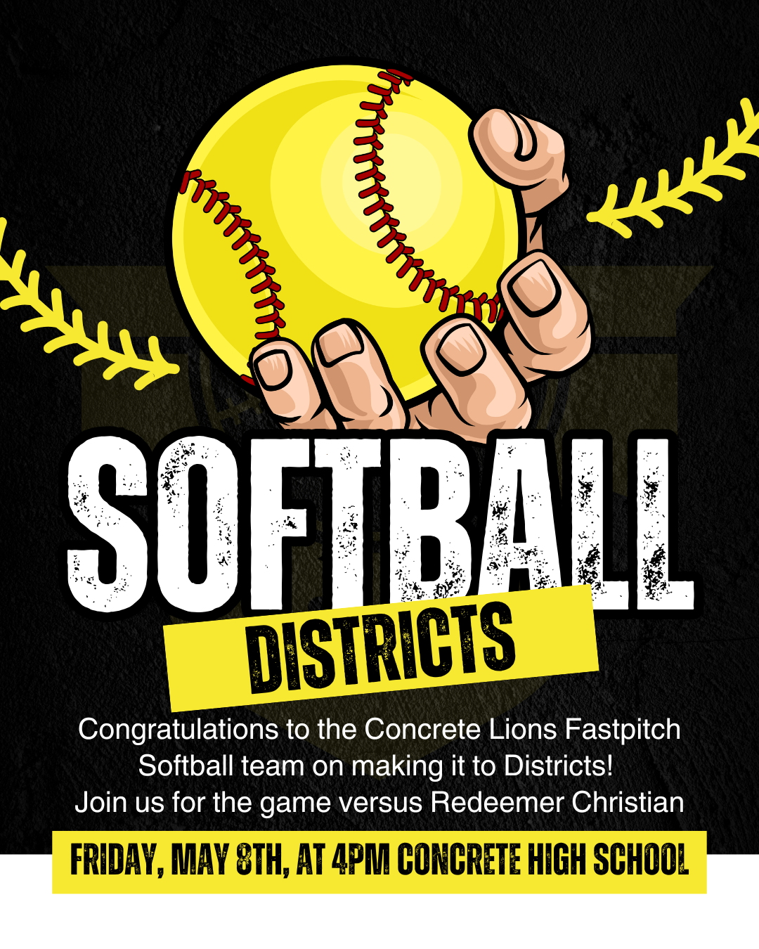 Softball flyer